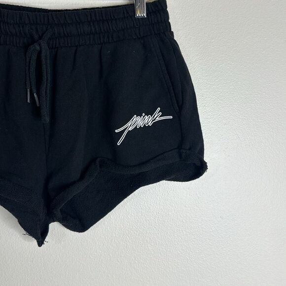 Victoria’s Secret PINK Y2K soft cozy lounge shorts in black size small - Picture 2 of 7
